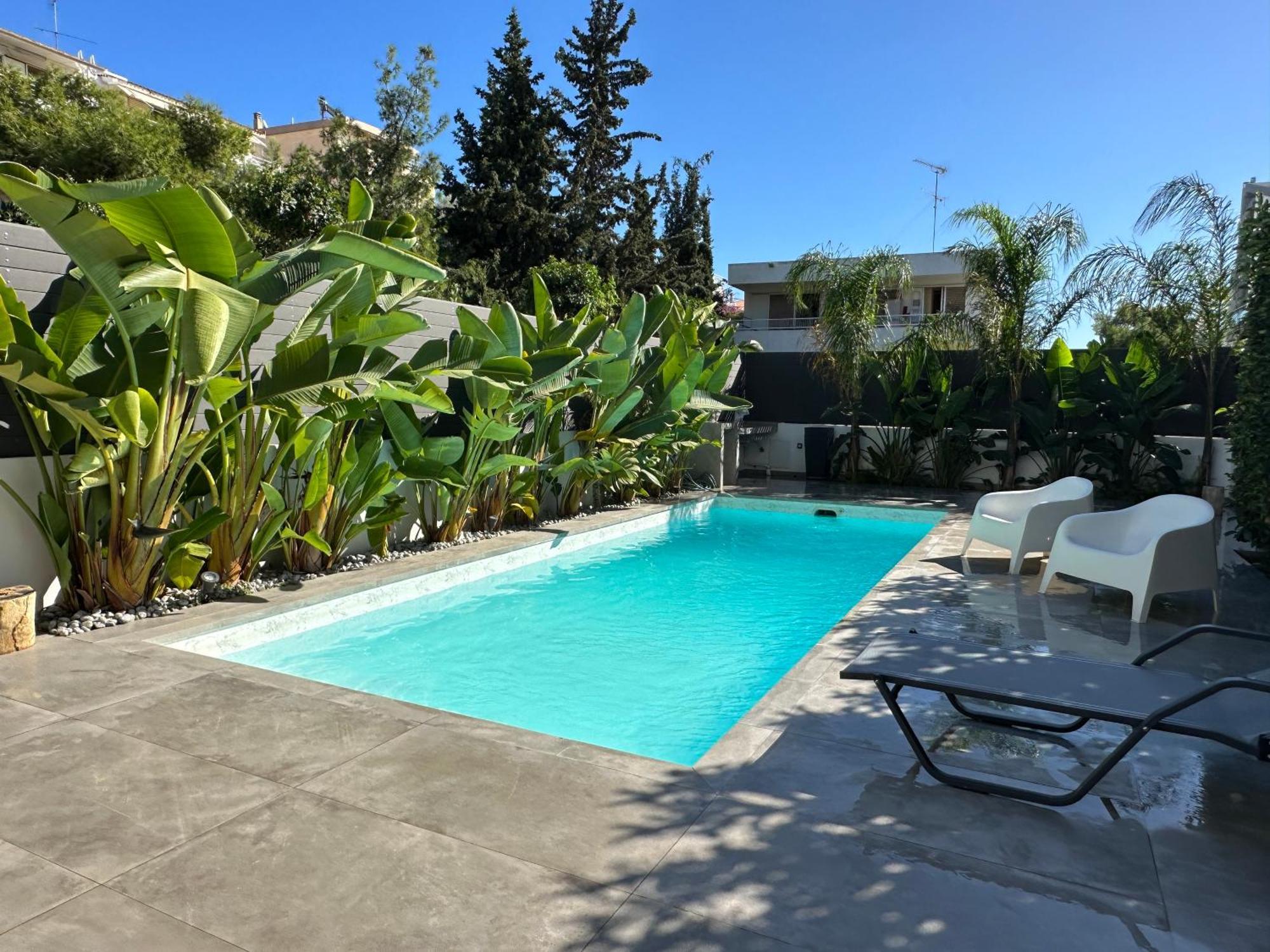 Pool Voula Apartment Close To Kavouri Beach By Cielo Homes Ateny Zewnętrze zdjęcie